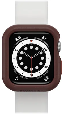 Produktbild von OtterBox All Day Bumper für Apple Watch SE/6/5/4-40mm, Braun/Rot