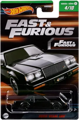 Produktbild von Hot Wheels Fast & Furious HNT04, Auto, 3 Jahr(e), Metall, Schwarz