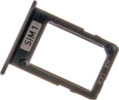 Produktbild von Samsung Galaxy J3 2017 (SM-J330FN) Simkartenhalter, Original Ersatzteil, Schwarz
