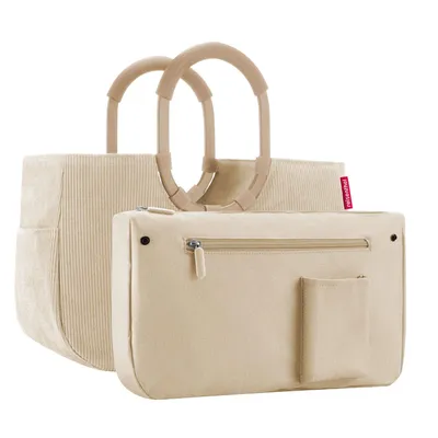 Produktbild von Reisenthel loopshopper M mit Innentasche cord sand