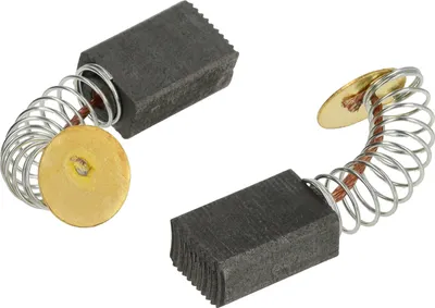 Produktbild von vhbw 2x Kohlebürste 7x11x16 mm kompatibel mit Diverse Elektromotoren, Winkelschleifer, Werkzeugmotoren Elektrowerkzeug