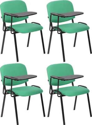 Produktbild von 4er Set Stühle HLO-CP50 mit Klapptisch Stoff grün