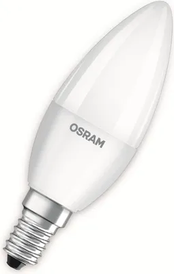 Produktbild von Osram 4er-Pack E14 LED Kerze Base 470Lm Warmweiss = 40W 4058075819474