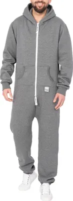 Produktbild von Basisstoff Sheesh Herren Jumpsuit Dunkelgrau Gr. M