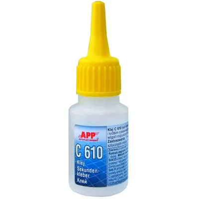 Produktbild von APP C610 - Sekundenkleber 20g Cyanacrylat Alleskleber Universalkleber