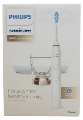 Produktbild von Philips Sonicare DiamondClean 9000 HX9911/94 Elektrische Schallzahnbürste mit App - Rose Gold, Erwachsener, Schallzahnbürste, Normal, Weich, Weiß, Oval, Ergonomisch