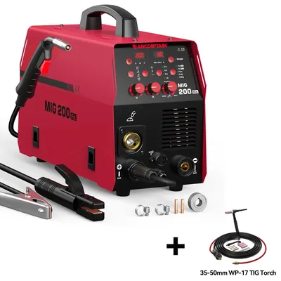 Productafbeelding van Lasmachine - Mig Lasmachine - Mig Mag Lasser - Tig Lasser - Spotlasser - 6-in-1 Multifunctioneel