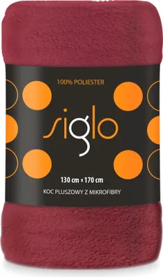Obrázok produktu pre FARO Deka mikroplyš super soft bordó  Polyester, 130/170 cm