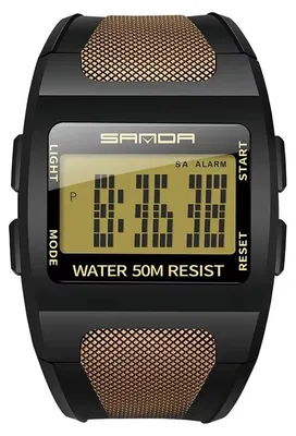 Obrázok produktu pre Digitálne hodinky SANDA AU-41784, žlté a čierne KP41784
