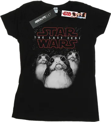 Produktbild von Star Wars - "The Last Jedi" T-Shirt für Damen BI50439 (M) (Schwarz)