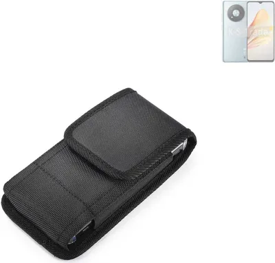 Produktbild von Holster Gürteltasche kompatibel mit ZTE Voyage 40 5G Holster Gürtel Tasche wasserabweisend Handy Hülle Schutz Hülle Outdoor schwarz K-S-Trade