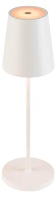 Image de SLV 1007692 VINOLINA TWO, Lampe de table LED rechargeable IP65, 2200/2700/3000K, TOUCH, blanc