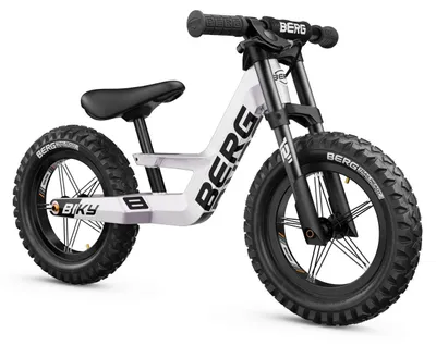Obrázek produktu pro BERG odrážedlo Biky Cross pro děti od 2,5 let, 12 palců, s ruční brzdou, bílé