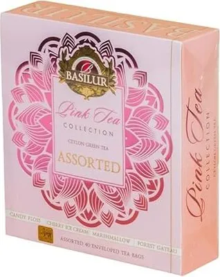 Produktbild von Basilur PINK TEA Teebeutel Set 40 x 1,5 g