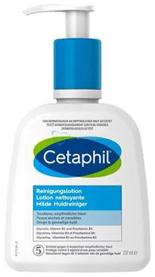 Zdjęcie produktu dla Cetaphil mleczko oczyszczające do skóry suchej i wrażliwej, 236 ml