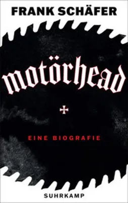 A book cover for a biography of the band Motörhead.