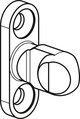 Produktbild von GU HS Riegelbolzen Gr. 3 für PVC, ab FH 2300 mm, silber