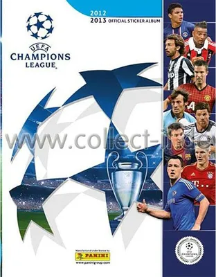 Zdjęcie produktu dla Naklejki Panini Champions League 2012-2013 - Album