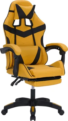 Produktbild von Gaming Stuhl Krit Eco Gelb-Schwarz