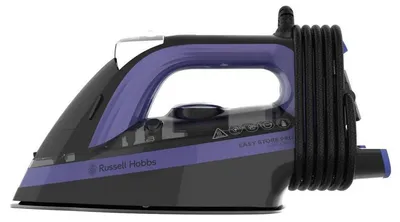 Obrázok produktu pre Žehlička RUSSELL HOBBS 26731-56 Easy Store Pro Plug & Wind čierna a fialová