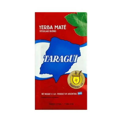 Produktbild von Taragui Mate Tee | Mate Tee aus Argentinien - Detox und Energie Getränk | 500 g