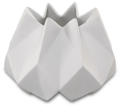 Produktbild von Goebel Vase 14 cm - Polygono Star Kaiser Porzellan Polygono Star - Porzellan weiß biskuit 14003751