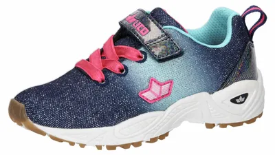 Productafbeelding van Lico meisjes sportschoenen Florina, marineblauw/turquoise/roze, maat 39 EU