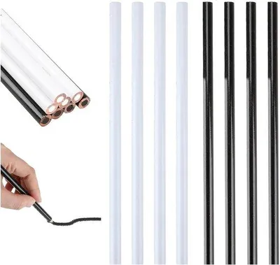 Immagine prodotto di Set creativo per il cucito, 8 pezzi, bianco e nero, kit da cucito professionale
