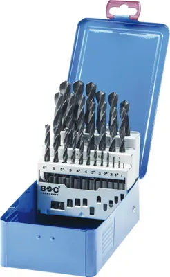 Produktbild von BOHRCRAFT Spiralbohrer-Kassette DIN338RN HSS ø 1-13 mm 25-teilig