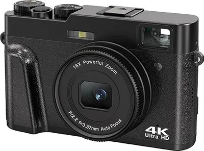 Produktbild von INF 2.7K Digitalkamera 48MP, 16x Zoom, Externer Blitzschuh für Hobbyfotografen