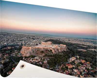 Produktbild von Gartenposter - 60x40 cm - Blick auf die Akropolis  - Modernes Wandbilder - Europäische Städte
