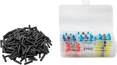 Produktbild von 300x Lötverbinder Schrumpfschlauch Stoßverbinder Kabelverbinder Quetschverbind