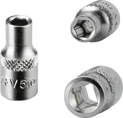 Immagine prodotto di Chiave a bussola / chiave per dadi corta 5 mm 1/4"