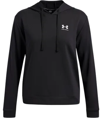 Produktbild von Under Armour - "Rival" Kapuzenpullover für Damen, Sweatshirt-Stoff GT61458 (M) (Schwarz)