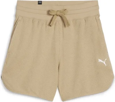 Produktbild von Puma Damen Hose Kurz geschnitten in Beige, Modell 67870183, für alle Jahreszeiten