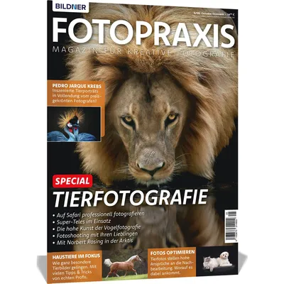 Produktbild von FOTOPRAXIS - Das Magazin für kreative Fotografie - Heft-Nr. 5/26 (Tierfotografie)