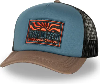 Produktbild von Von Dutch Originals Foam Trucker Cap - CALIFORNIA DREAM SUN Blue