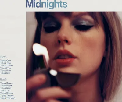 Image de Taylor Swift - Midnights (Moonstone Blue Coloured) (LP)