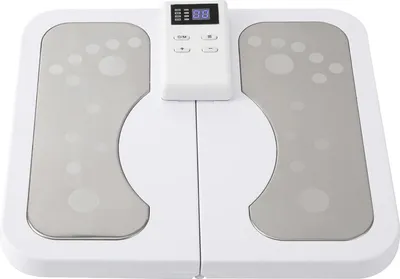 Immagine prodotto di Massaggiatore per piedi, stimolazione muscolare elettrica, 6 modalità di massaggio, BIANCO