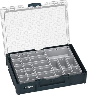 Produktbild von Tanos Systainer³ Organizer M 89 mit 22 Einsatzboxen anthrazit (RAL 7016) - 83500005
