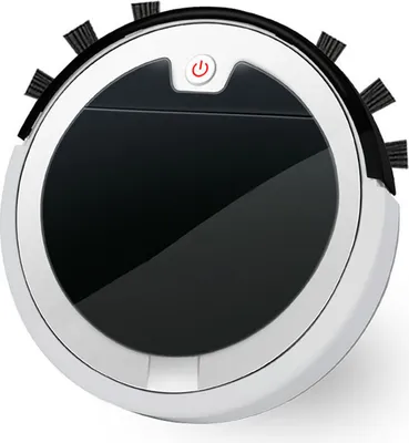 Imagen del producto de Robots aspiradora, función de barrido, función de aspiración, función de fregado, motor potente, planificación de rutas, diseño delgado, luz UV, control remoto de 2.4G