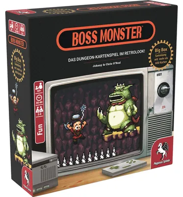 Produktbild von Pegasus Boss Monster Big Box, Brettspiel, Reisen/Abenteuer, 10 Jahr(e), 30 min