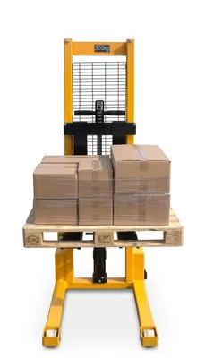 Produktbild von Qteck-Hochhubwagen-Gabelstapler-Deichselstapler-manuell-500 kg-1150mm-Hu