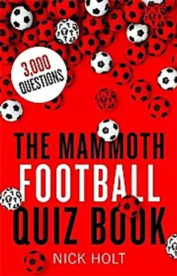 Produktbild von The Mammoth Football Quiz Book