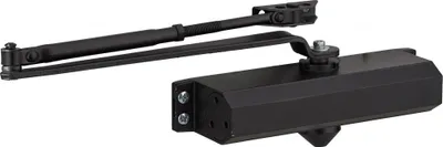 Image de Ferme-porte automatique hydraulique force 5, noir - THIRARD
