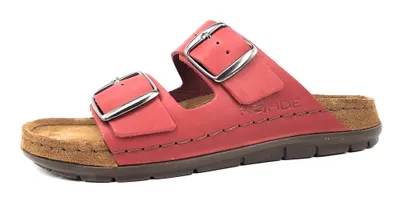 Produktbild von Rohde Damenschuhe Hausschuhe Pantolette Rot Freizeit, Schuhgröße:41 EU