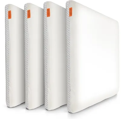 Sitzkissen 40x40 cm Memory Foam Antirutsch Set 4er Beige