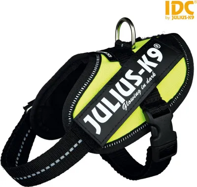 Immagine prodotto di Julius-K9® IDC® Powergeschirr® Baby 2/Mini-Mini/Mini 33–45 cm/18 mm verde neon