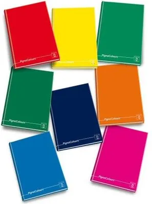 Produktbild von Pigna 02174671R Notizbuch A4 70 Blätter Mehrfarbig