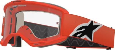 Immagine prodotto di occhiali VISION 5 CORP, ALPINESTARS (arancione, plexi trasparente) 2026